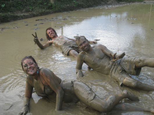 Mud Volleyball - damn that was slippery
